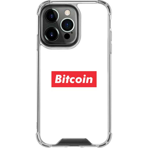 Bitcoin Crypto iPhone 14 Pro Clear Case